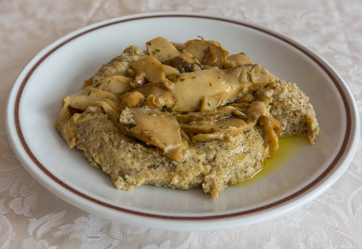 Polenta Taragna And Porcini