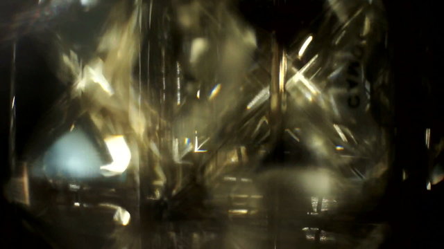 Prism or crystal backdrop, sparkling and sweeping bright light, light leak style - set of 2