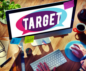 Target Aim Goal Inspiration Solution Success Vision Concept