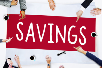 Savings Save Accounting Banking Money Concept