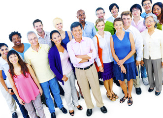 Obraz premium Large Group of Business People