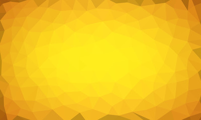 low poly background yellow 1