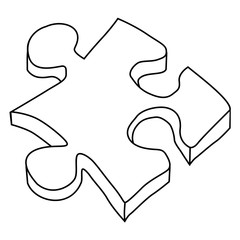 puzzle, 3d view