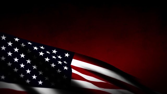 USA flag background