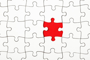 Missing piece in a puzzle, business conception