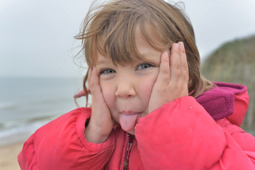 enfant sur la plage