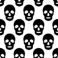 Seamless Skull Pattern