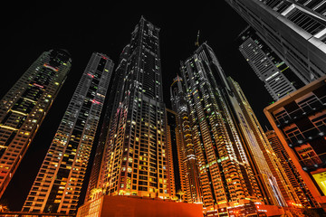 Fototapeta na wymiar Dubai Marina. UAE