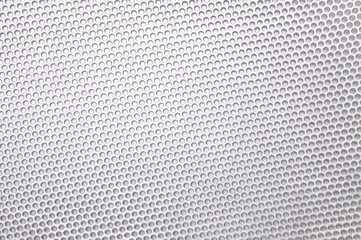 Metal background with circular holes