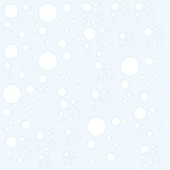 bubbles vector background set