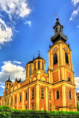 Fototapeta na wymiar Serbian Orthodox Cathedral in Sarajevo - Bosnia and Herzegovina