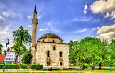 Fototapeta na wymiar Ali Pasha Mosque in Sarajevo - Bosnia and Herzegovina