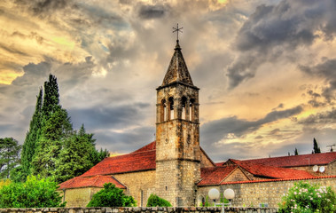 Fototapeta na wymiar View of a church in Split - Croatia