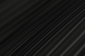 background of black 3d abstract waves