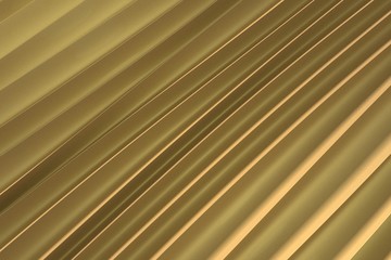 Obraz premium background of golden 3d abstract waves