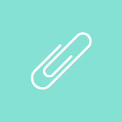 Obraz premium Paper clip icon.