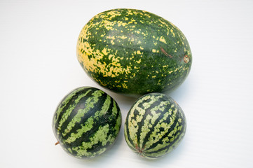 watermelon on a white background