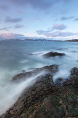 Evening on the coast