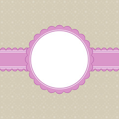 Christmas background with a large snowflake