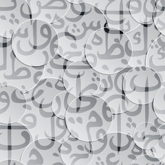 seamless pattern ornament Arabic calligraphy of text Eid Mubarak concept for muslim community festival Eid Al Fitr(Eid Mubarak)(Translation: thank god)