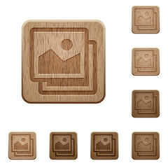 Images wooden buttons