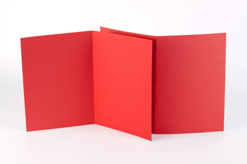 Magazine, booklet, postcard, business card or brochure mockup template