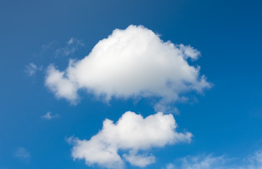 Obraz premium image of blue sky on day time for background