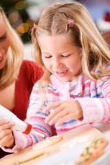 Christmas: Having Fun Decorating Sugar Cookies For Christmas