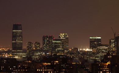 Fototapeta na wymiar New York City by night