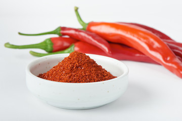 Korean chili pepper powder and chili pepper