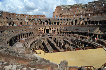 The Colosseum arena. Rome, Italy
