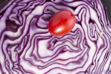 Obraz premium Red cabbage