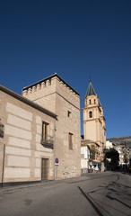 Fototapeta na wymiar Iglesia de Nuestra Señora de la Expectación, Órgiva, Granada