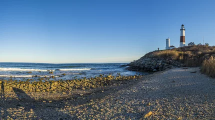 Cercles muraux Phare Montauk Point Light, Lighthouse, Long Island, New York, Suffolk