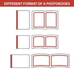 Icons of formats photobook