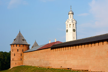 Fototapeta na wymiar Veliky Novgorod, the Kremlin