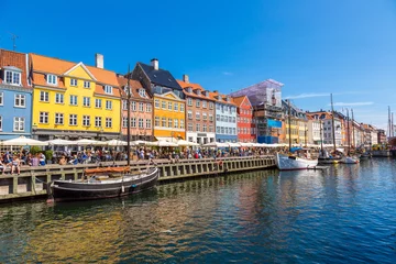 Foto op Plexiglas Copenhagen, Nyhavn © Sergii Figurnyi