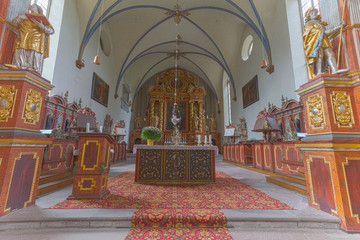 The Church in the Abbey of Corvey, in Germany, A World Heritage Site