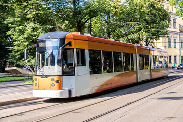Fototapeta Tram in Krakow obraz