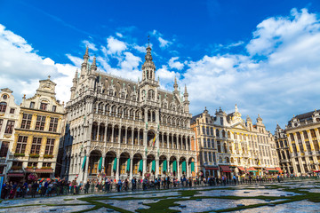 Fototapeta premium The Grand Place in Brussels