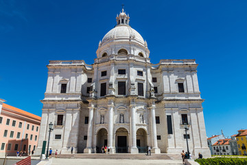Fototapeta na wymiar National Pantheon in Lisbon