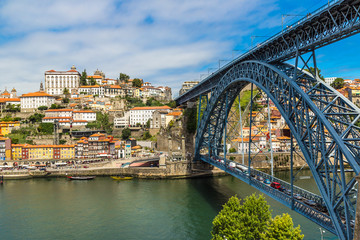 Dom Luis I bridge in Porto