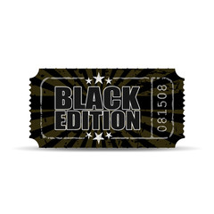 ticket v3 black edition II