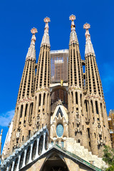 Sagrada Familia  in Barcelona