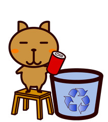 リサイクルする動物シリーズ