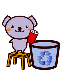 リサイクルする動物シリーズ