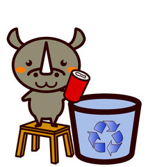 リサイクルする動物シリーズ
