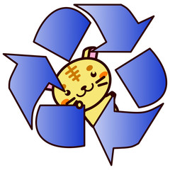 リサイクルする動物シリーズ