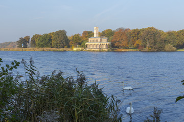 Sakrower Kirche im Sonnenschein