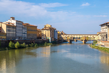 Obraz premium The Ponte Vecchio in Florence